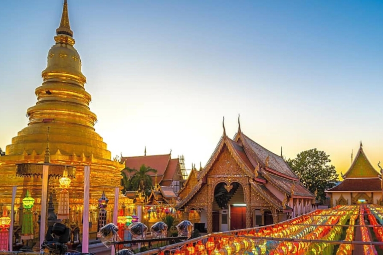 Z Chiang Mai: Lamphun i świątynie Lampang TourPrywatna wycieczka