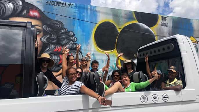 miami visita turistica in autobus decappotabile (francese)