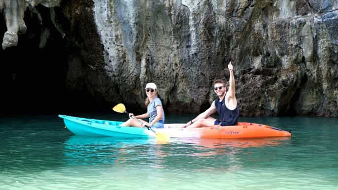 koh lanta inselhopping und kajakfahren halbtagestour