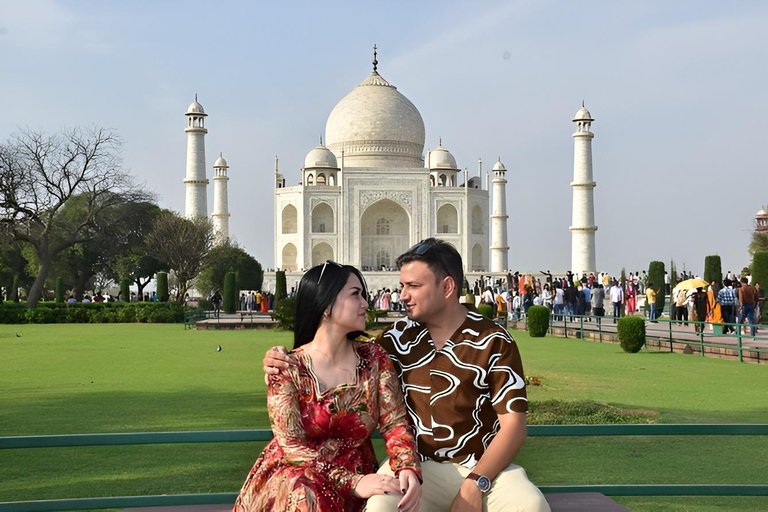 Taj Mahal Sunrise, Agra Fort & Baby Taj Tour (All-Inclusive) From Agra: Tour with Car, Driver and Guide Only