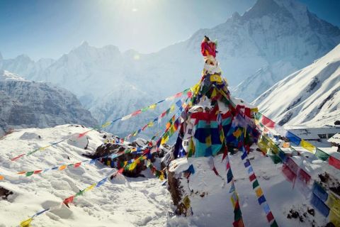 Kathmandu: 14 Tage Wanderung zum Basislager Mount Everest