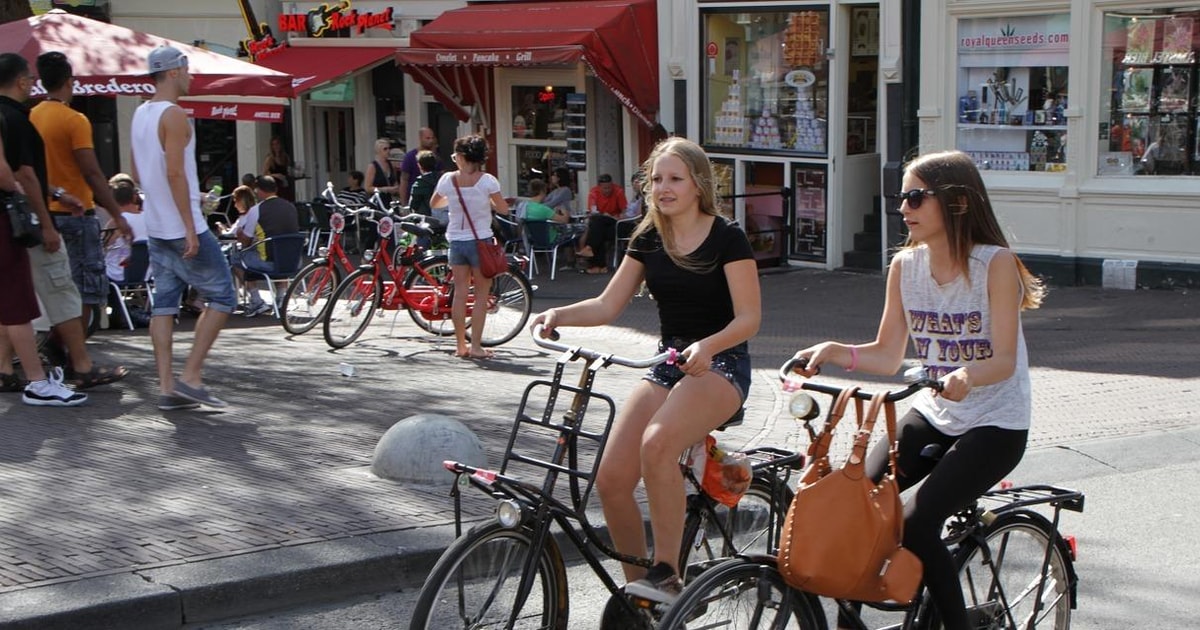 guida turistica amsterdam in bicicletta in spagnolo