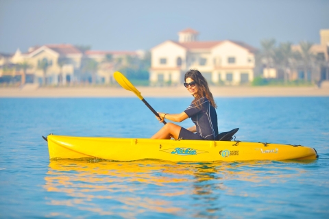 Dubai: 1 hora en kayak o remo de pie en Dukes The PalmKayak individual en Dukes The Palm