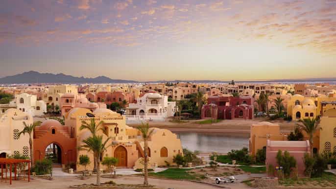 from hurghada makadi or soma bay el gouna city tour