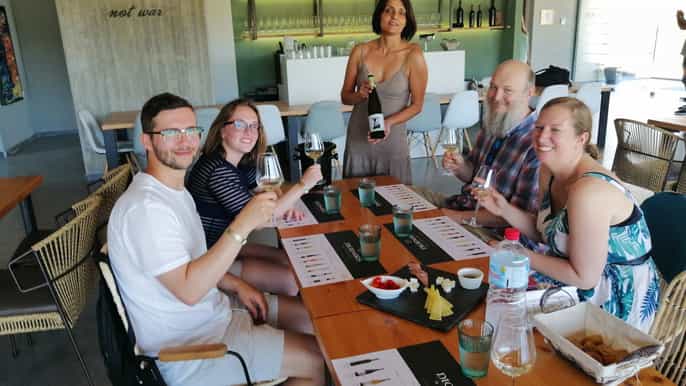 heraklion cretan wine tasting tour gourmet lunch