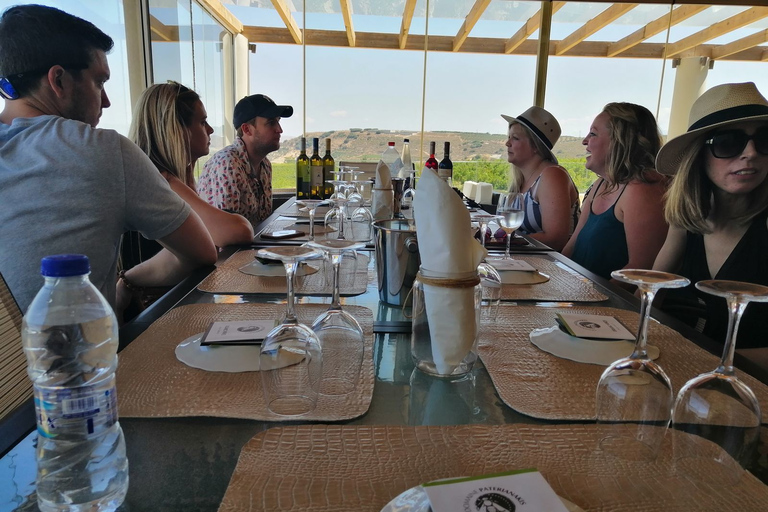 Heraklion: tour di degustazione di vini cretesi e pranzo gourmet