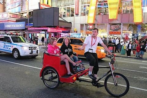 New York: Midtown Pedicab Rickshaw Tour