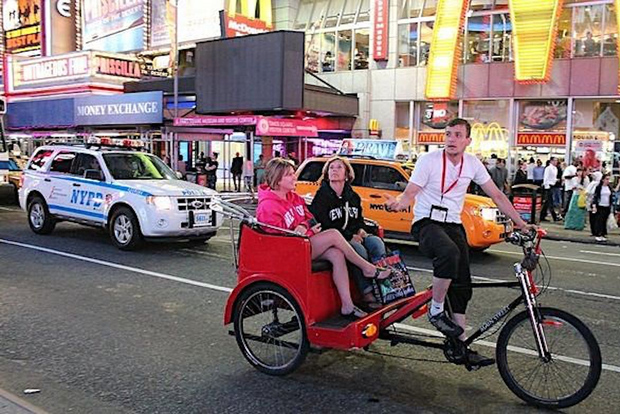NYC Pedicab Touren: Central Park, Times Square, 5th Avenue