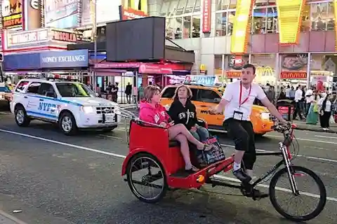 NYC Pedicab Tours: Central Park, Times Square, 5th Avenue
