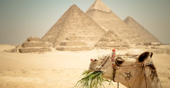 Cairo: Pyramid Tour, Boat Ride and Lunch at Cafelucca