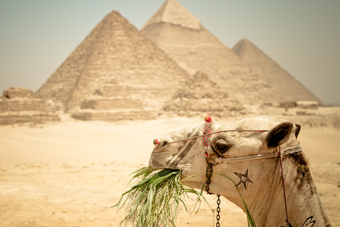 Cairo: Pyramid Tour, Boat Ride and Lunch at Cafelucca