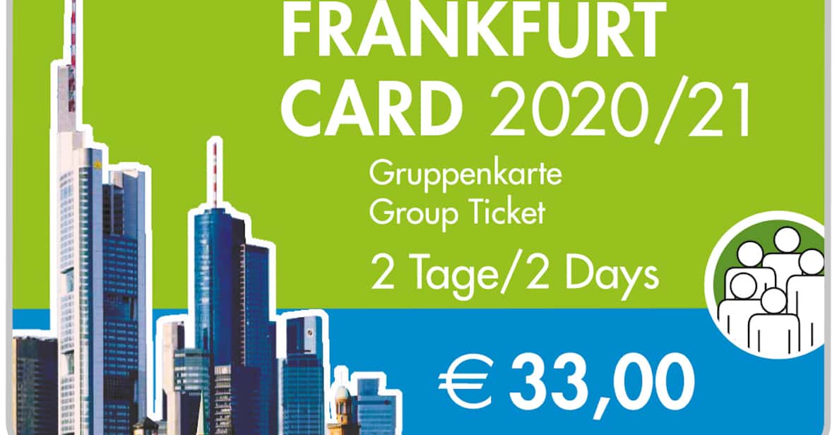 Frankfurt Card: Experience Frankfurt at the Best Price