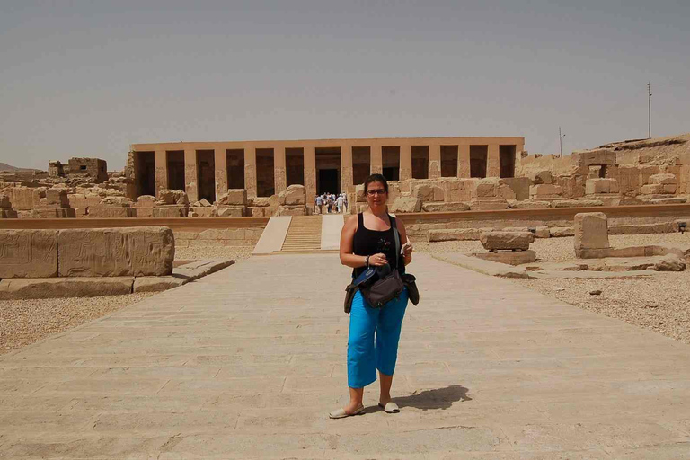 From Luxor: Guided Day Trip to Dendara and Abydos Temples Standard Option