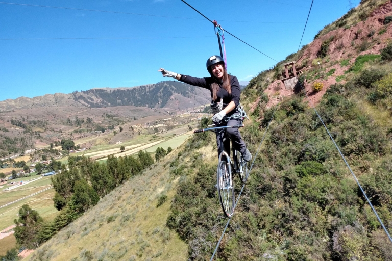 Cusco: Extreme Sky Bike et aventure en rappelCusco: aventure extrême en sky bike et en rappel