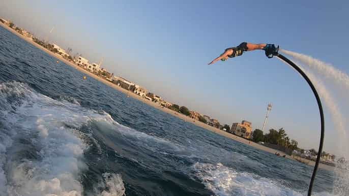 dubai 30–minute flyboard experience