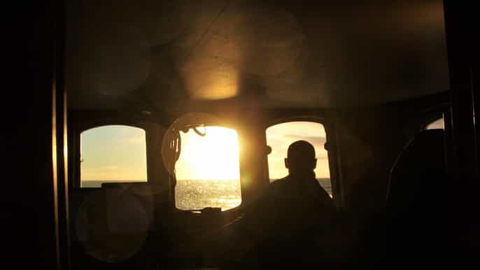 akureyri whale watching in the midnight sun