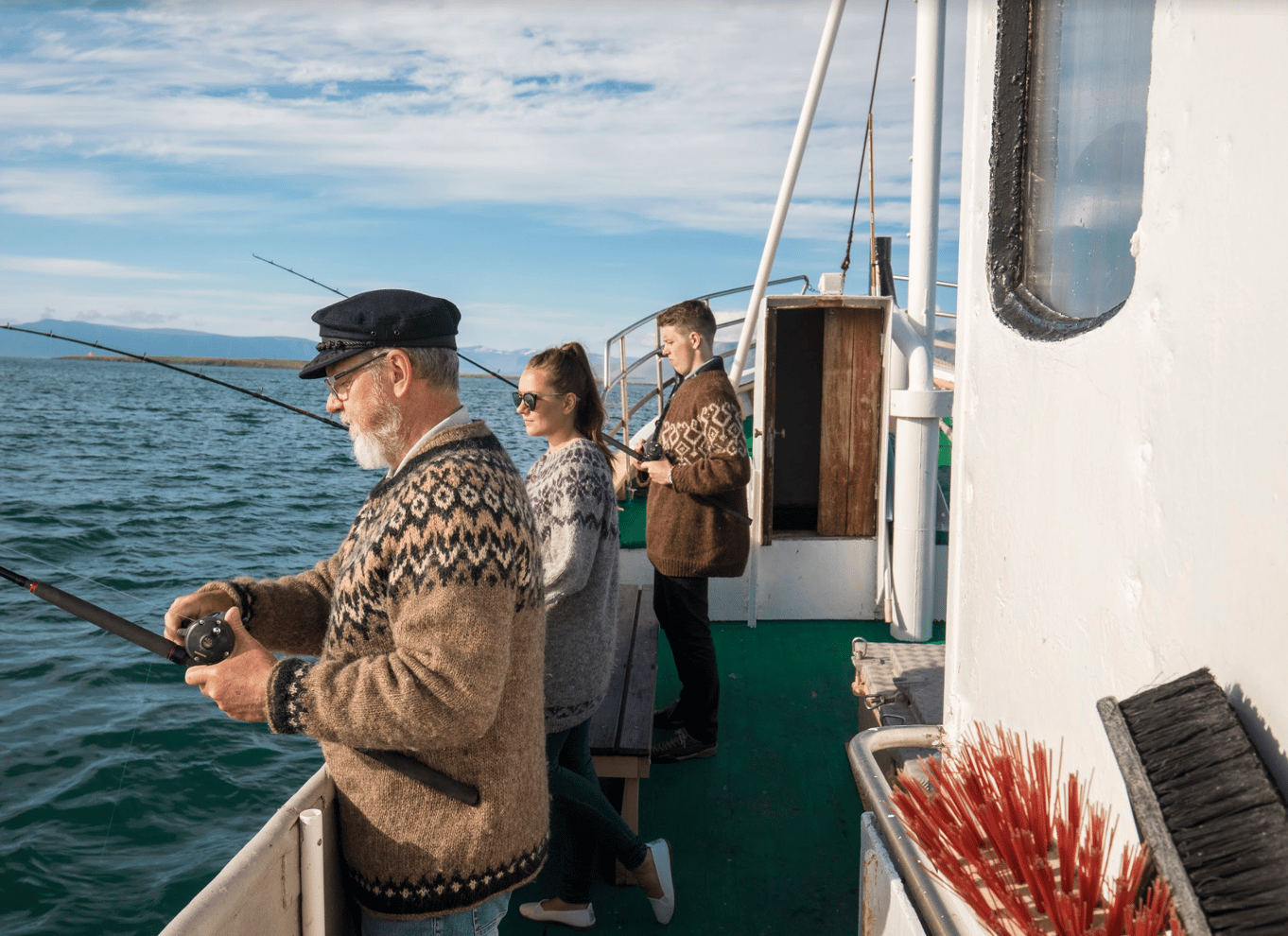 Reykjavik: 3-timers havfiskeri-gourmet-oplevelsestur