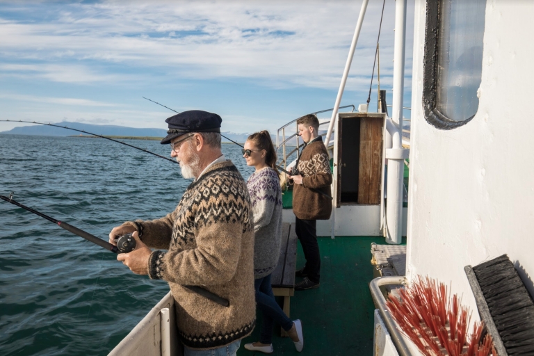 Reykjavik: visite gastronomique de 3 heures de pêche en merReykjavik: excursion d'une demi-journée de pêche en mer