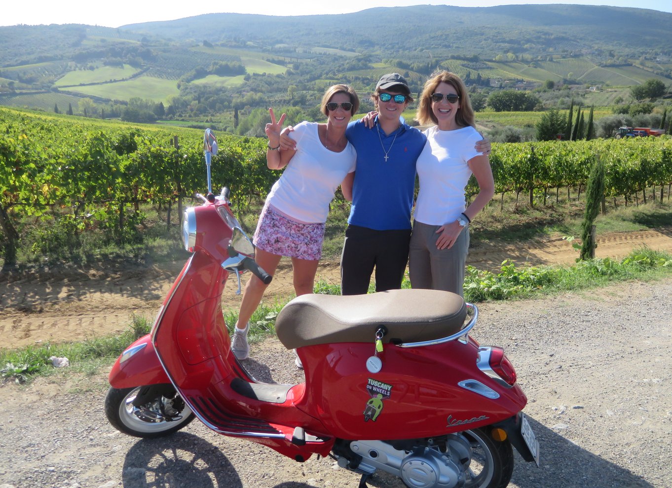 fra Firenze: All inclusive Toscana Vespa Tour i Chianti