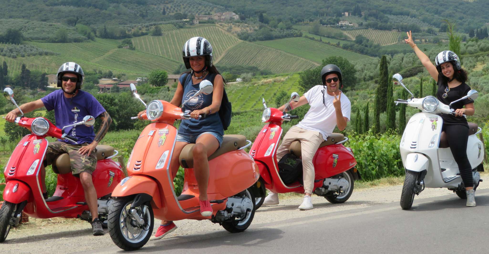 From Florence: Tuscany Vespa Tour with Lunch & Wine photo 12