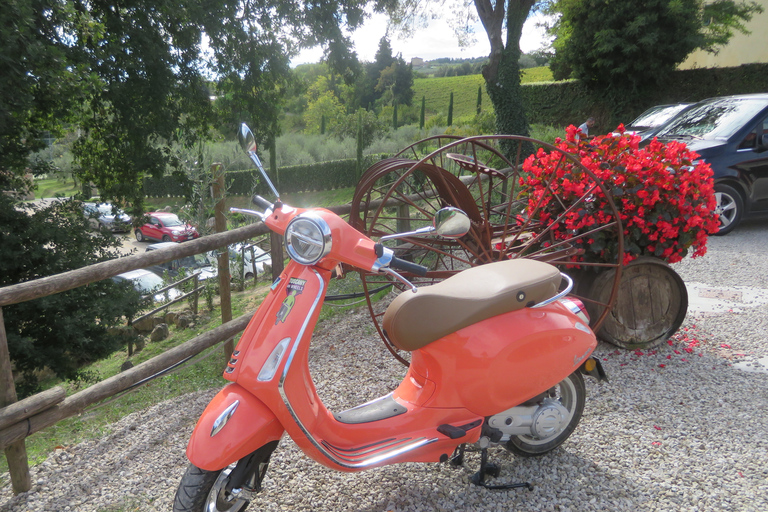 from Florence: All inclusive Tuscany Vespa Tour in ChiantiShared Vespa - Driver over 18 and Passenger over 15