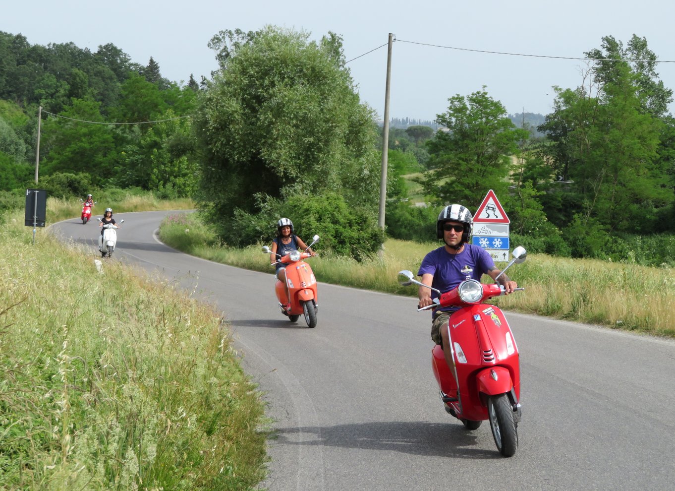 fra Firenze: All inclusive Toscana Vespa Tour i Chianti