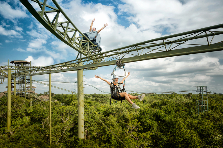 Selvatica Park: Zip Lines, ATV, Cenote Swim, and Bungee Trip Meeting Point at Selvatica Park