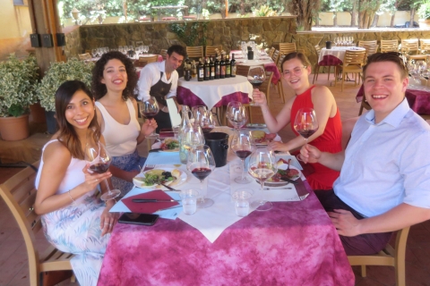 Z Rzymu: całodniowa wycieczka do Toskanii z degustacją wina