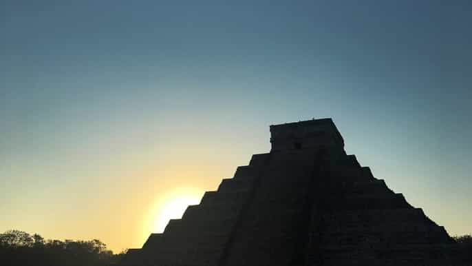 de mérida acesso privilegiado ao nascer do sol em chichen itzá