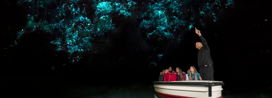 Au départ d'Auckland : circuit de deux jours à Hobbiton, Rotorua et aux grottes de Waitomo