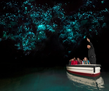 From Auckland: Two-Day Rotorua, Hobbiton, Waitomo Caves Tour