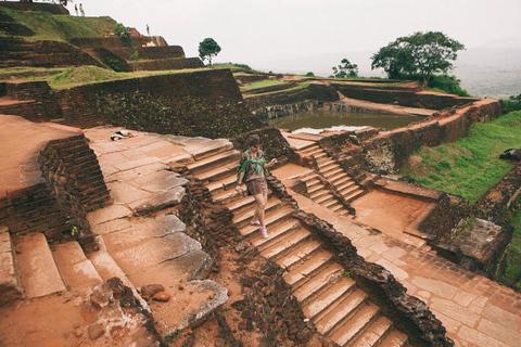 Visite privée de Sigiriya et Dambulla au départ de Hikkaduwa