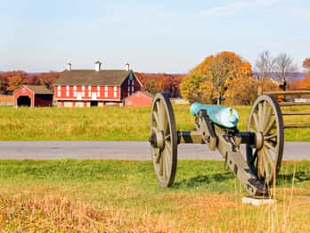 Gettysburg: Historische Schlachtfeldführung zu Pferd Gettysburg: Historische Schlachtfeldführung zu Pferd