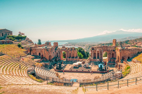 Palerme : Visite privée de l'Etna, Taormina et Castelmola