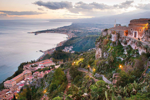 Palermo/Cefalù: Dagsutflykt till Etna och TaorminaPalermo: dagsutflykt till Etna, Taormina och Castelmola