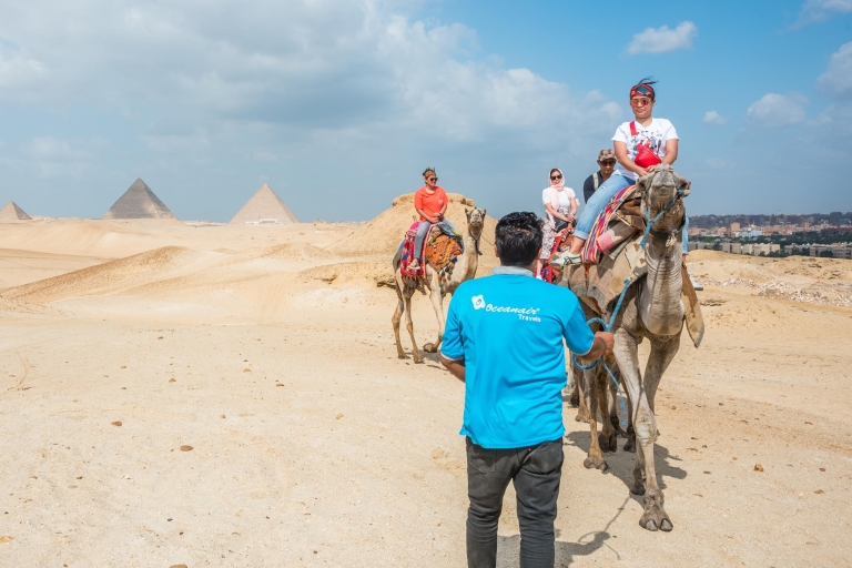 Kair: Pyramids Quad Bike Adventure i opcjonalna przejażdżka na wielbłądach1-godzinna jazda na quadach i 30-minutowa przejażdżka na wielbłądzie