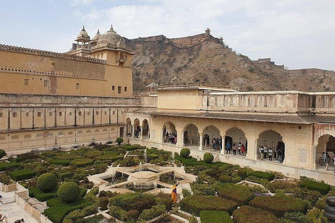 Depuis Delhi: visite guidée privée d'une journée à Jaipur