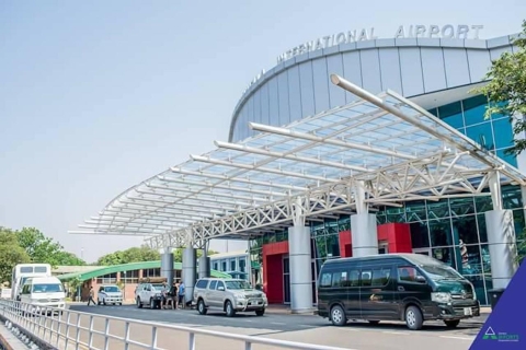Livingstone: FlughafentransferAbfahrtstransfer von der Livingstone Unterkunft zum Flughafen