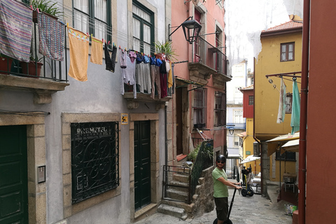 Porto: 2 uur durende stadstour met gids Segwaytour met hoogtepuntenFranse gids