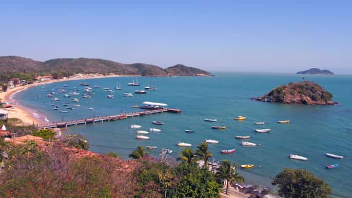 saindo do rio búzios com passeio de barco e almoço