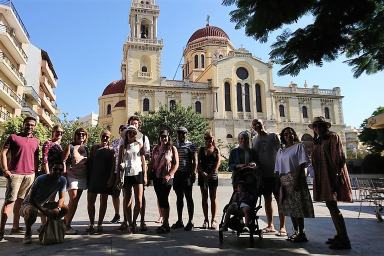 Heraklion: wandeltocht geschiedenis en cultuur met proeverij