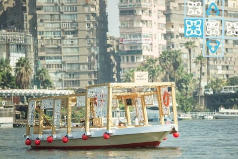 Caïro: 2 uur River Nile Cafelluca-cruise met maaltijdenLunchcruise van 2 uur