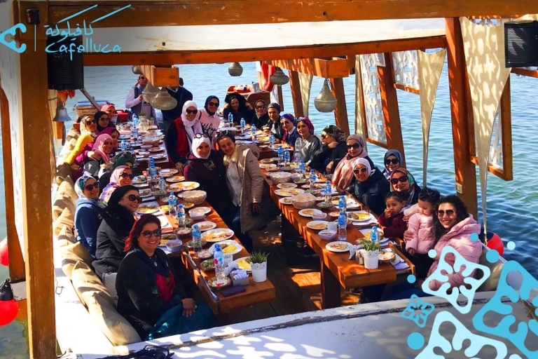 El Cairo: crucero de 2 horas por el río Nilo Cafelluca con comidasCrucero con cena de 2 horas