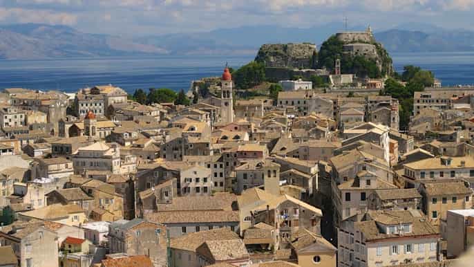 corfu history and culture walking tour