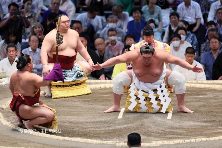From Osaka/Kyoto: Nagoya Grand Sumo Watching Tour July 2024 Box B Seat Plan from Osaka/Kyoto with Shinkansen Ticket
