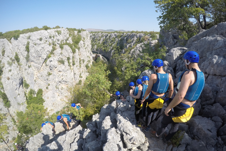 From Omis: Basic Canyoning on Cetina river/ Free photos