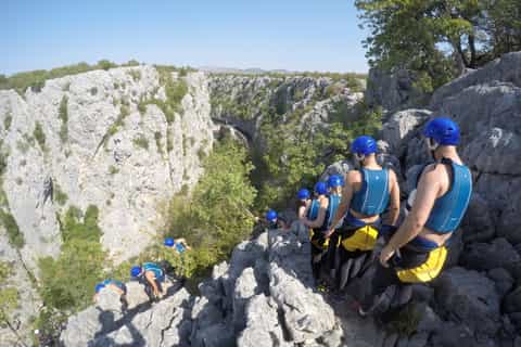 Omiš: Cetina River Canyoning Experience