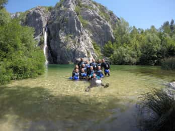 From Omis/Zadvarje: Basic Canyoning on Cetina river