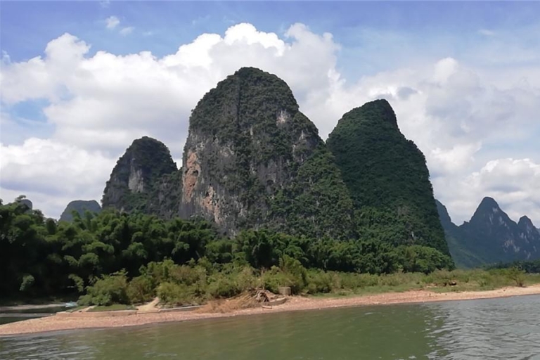 Guilin : 1 jour de croisière sur la rivière Li et visite touristique privéeGuilin : Croisière d'une journée sur la rivière Li et visites touristiques