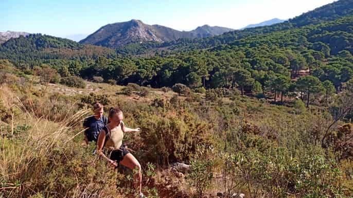 hiking the peaks of marbella